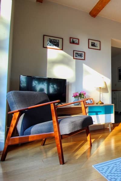 Sessel im Sonnenlicht